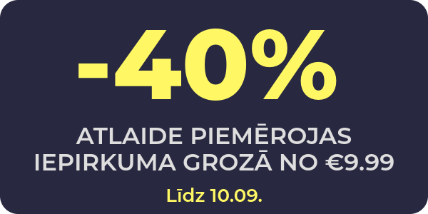-40% Ķermeņa kosmētikai no €9.99.